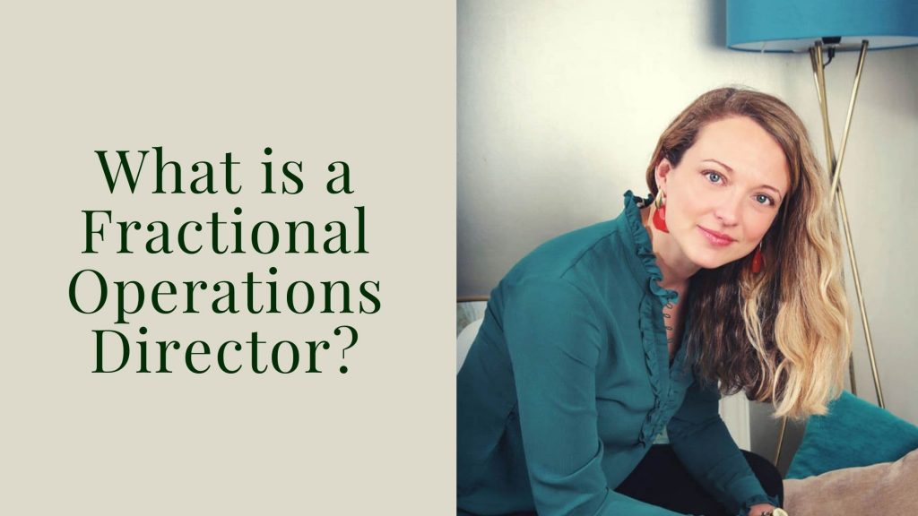 What Is a Fractional COO or Operations Director?